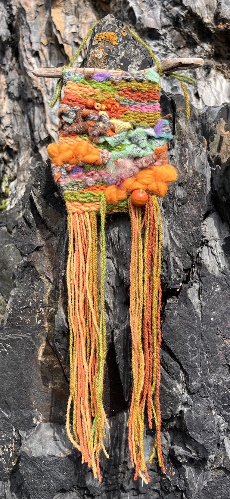 Sarah Holloway Woven wall hanging